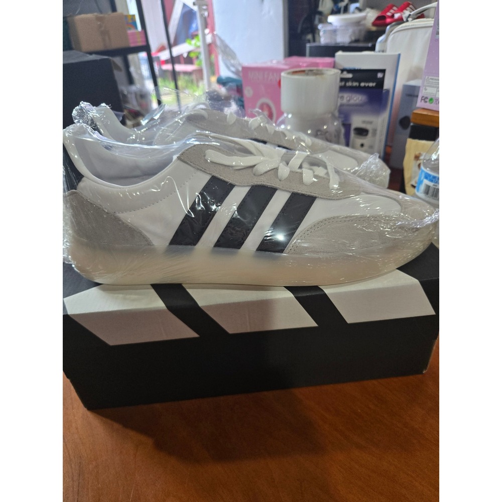Adidas Originals Aloha Super White Black Grey Suede Skate Shoes GZ2315 Mens 11